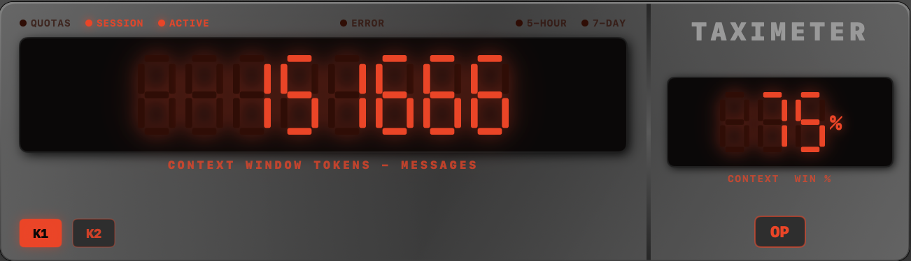 Tassametro app screenshot